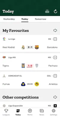 Resultados MX Soccer Results android App screenshot 11