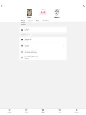 Resultados MX Soccer Results android App screenshot 5