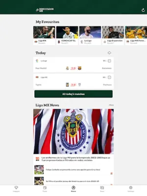 Resultados MX Soccer Results android App screenshot 7