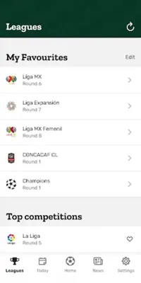 Resultados MX Soccer Results android App screenshot 8